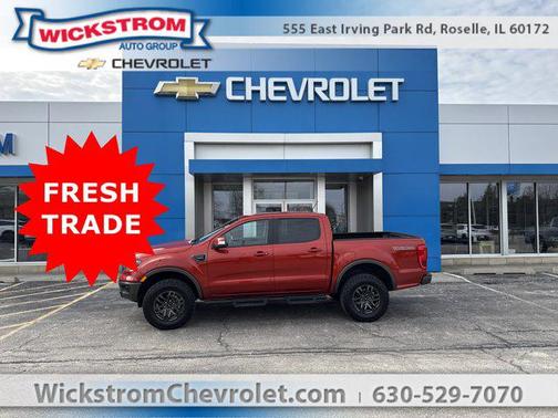 Hot Pepper Red Metallic Tinted Clearcoat 2022 Ford Ranger LARIAT