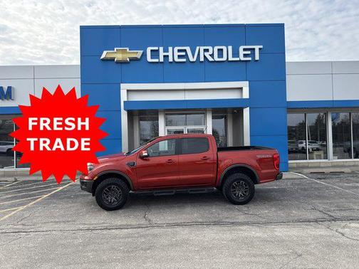 Hot Pepper Red Metallic Tinted Clearcoat 2022 Ford Ranger LARIAT