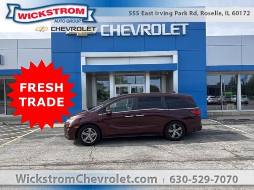 Bergundy 2018 Honda Odyssey EX-L