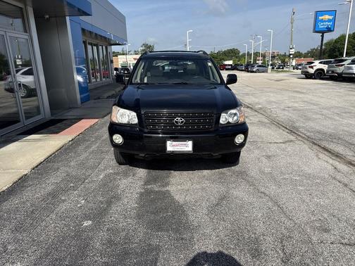 Black 2003 Toyota Highlander Base
