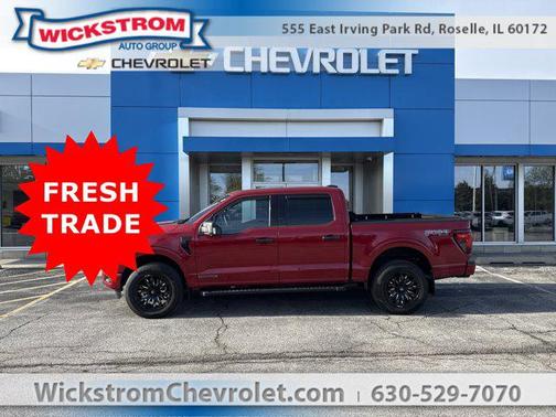 Red 2025 Ford F-150 XLT