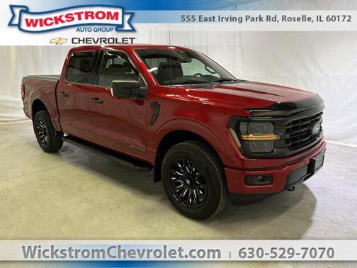 Red 2025 Ford F-150 XLT