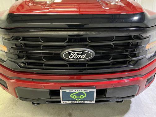 Red 2025 Ford F-150 XLT