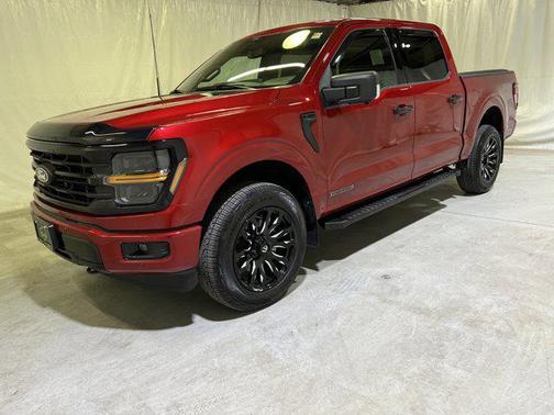 Red 2025 Ford F-150 XLT