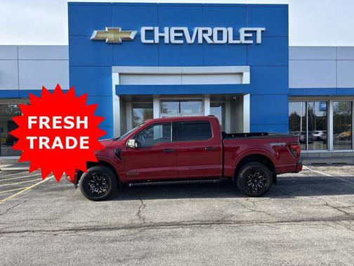 Red 2025 Ford F-150 XLT