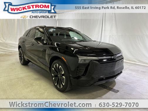 Black 2025 Chevrolet Blazer EV AWD RS