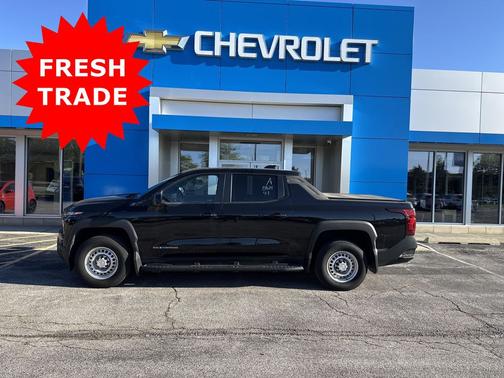 Black 2025 Chevrolet Silverado EV Work Truck