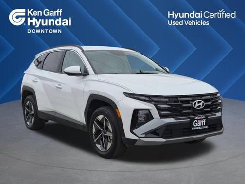 White 2025 Hyundai TUCSON SEL
