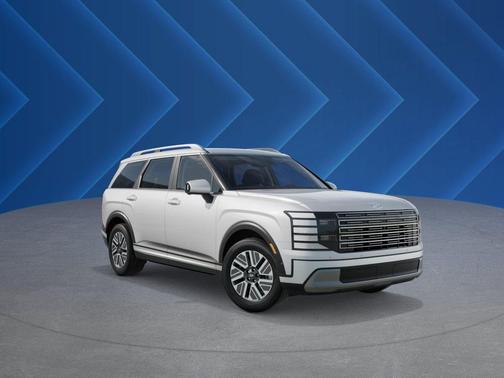 Creamy White Pearl 2026 Hyundai Palisade Hybrid SEL Premium 7P