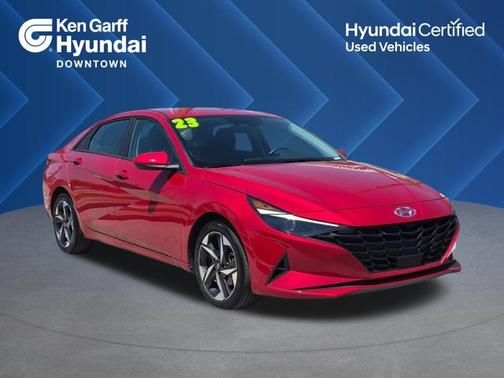 Red 2023 Hyundai ELANTRA SEL