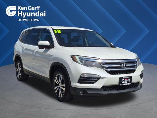 White Diamond Pearl 2018 Honda Pilot EX-L