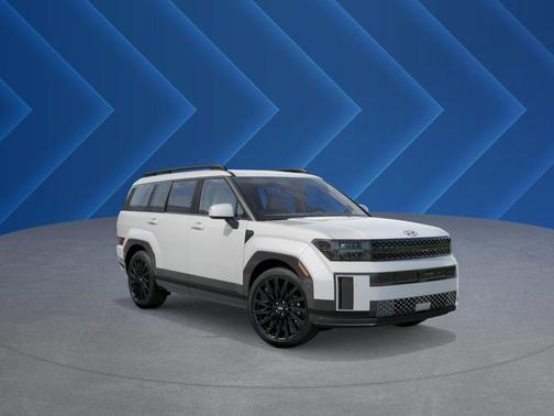 Serenity White 2026 Hyundai SANTA FE Calligraphy