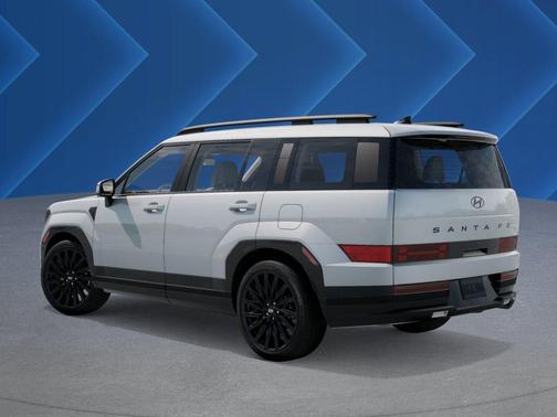 Serenity White 2026 Hyundai SANTA FE Calligraphy