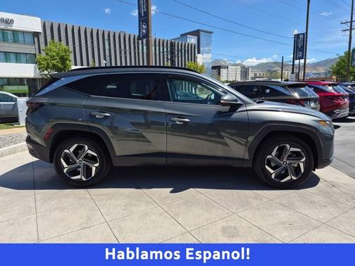 Gray 2022 Hyundai TUCSON Hybrid Limited