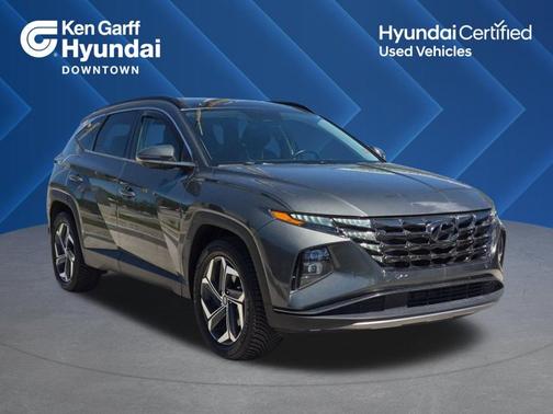 Gray 2022 Hyundai TUCSON Hybrid Limited