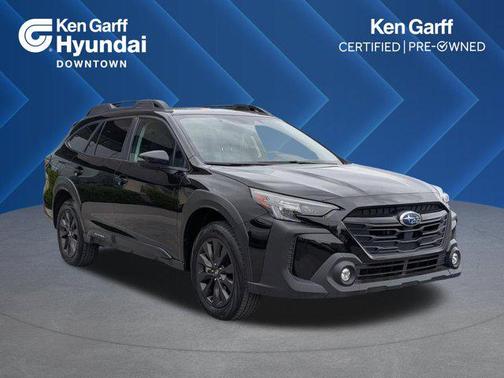 Crystal Black Silica 2025 Subaru Outback Onyx Edition