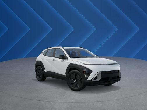 Atlas White 2026 Hyundai KONA SEL Premium