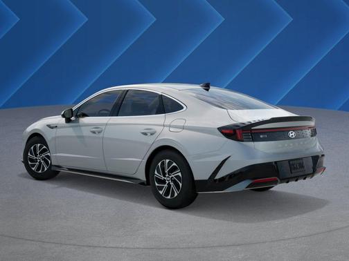 Serenity White 2026 Hyundai SONATA Hybrid Base