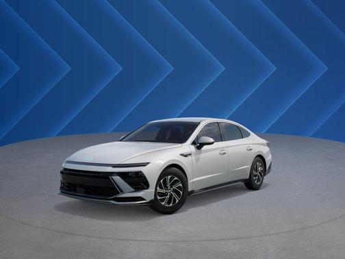 Serenity White 2026 Hyundai SONATA Hybrid Base