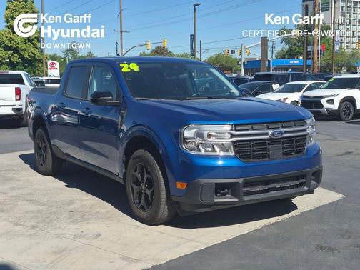 Atlas Blue Metallic 2024 Ford Maverick Lariat