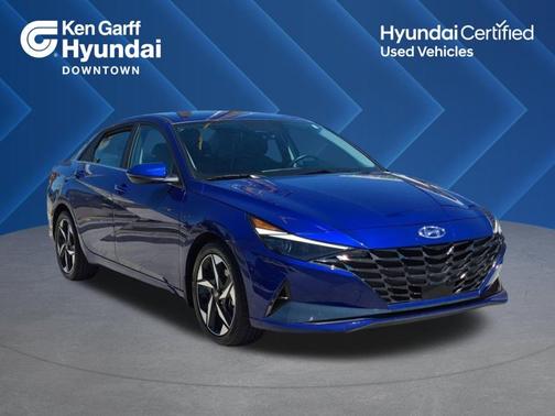 Blue 2023 Hyundai ELANTRA Limited