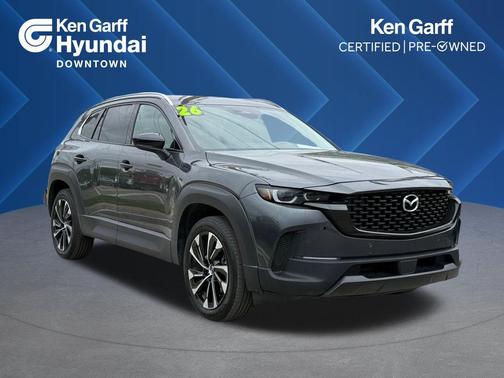 Machine Gray Metallic 2026 Mazda CX-50 Hybrid Premium Plus