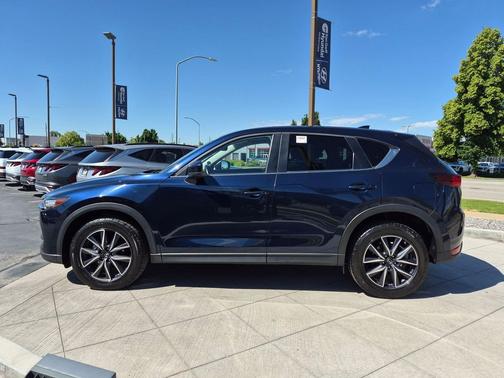 Crystal Blue 2018 Mazda CX-5 Touring