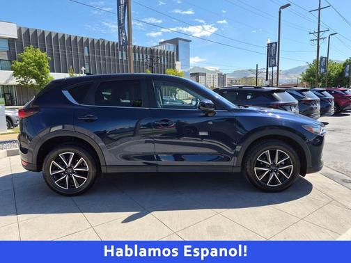 Crystal Blue 2018 Mazda CX-5 Touring