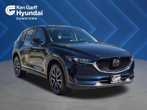 Crystal Blue 2018 Mazda CX-5 Touring