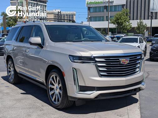 Sandstone Metallic 2021 Cadillac Escalade Premium Luxury Platinum