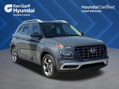 Gray 2024 Hyundai VENUE SEL