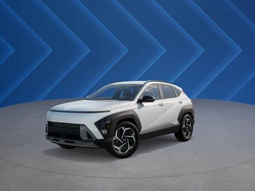 Atlas White 2026 Hyundai KONA Limited