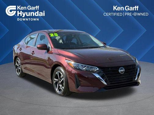 Rosewood Metallic 2025 Nissan Sentra SV