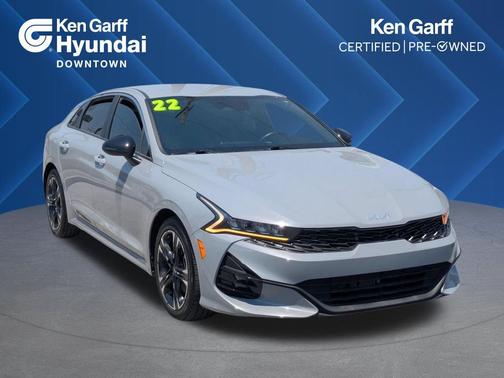 Wolf Gray 2022 Kia K5 GT-Line