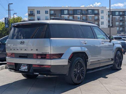 Shimmering Silver 2025 Hyundai SANTA FE HEV Calligraphy