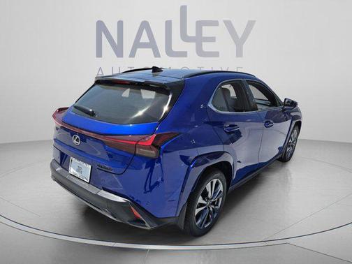 Ultrasonic Blue Mica 2.0 Withobsidian Roof 2026 Lexus UX 300h F SPORT Design