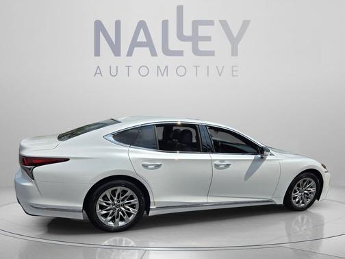 White Pearl 2019 Lexus LS 500 Base