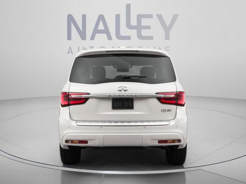 Moonstone White 2021 INFINITI QX80 PREMIUM SELECT AWD