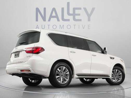 Moonstone White 2021 INFINITI QX80 PREMIUM SELECT AWD