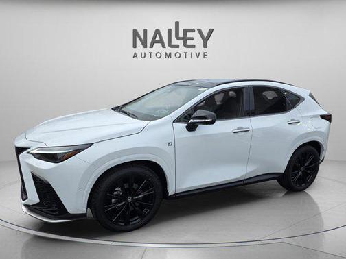 Ultra White 2026 Lexus NX 450h+ F SPORT Handling
