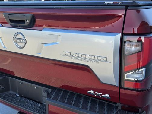 Cardinal Red Metallic 2023 Nissan Titan Platinum Reserve