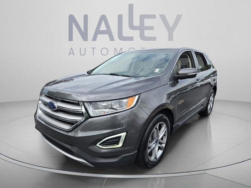 Magnetic Metallic 2015 Ford Edge Titanium