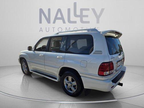 Crystal White 2007 Lexus LX 470 Base