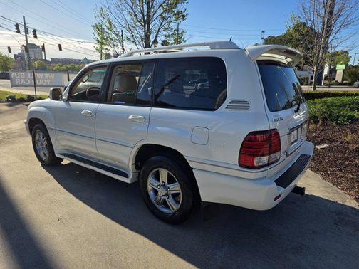 Crystal White 2007 Lexus LX 470 Base