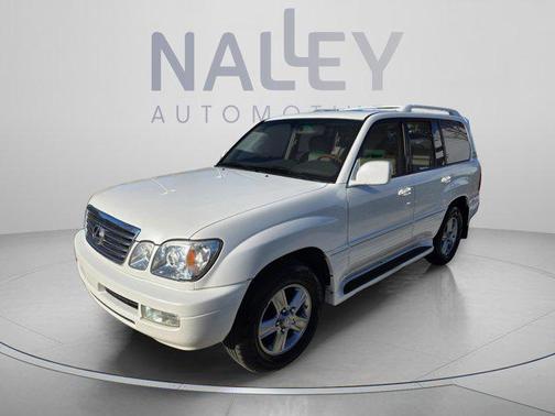 Crystal White 2007 Lexus LX 470 Base