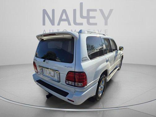 Crystal White 2007 Lexus LX 470 Base