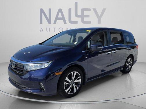 Obsidian Blue Pearl 2022 Honda Odyssey Touring