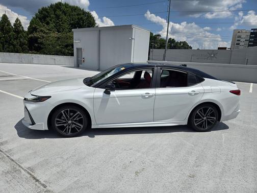Midnight Black Metallic 2025 Toyota Camry LE