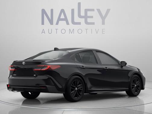Midnight Black Metallic 2025 Toyota Camry LE