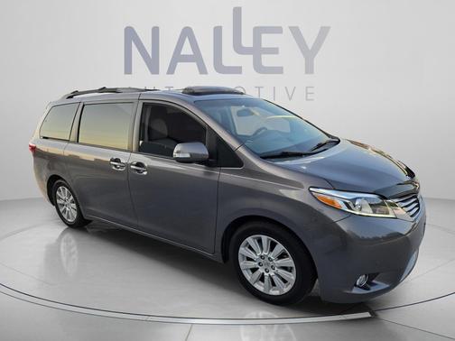 Predawn Gray Mica 2015 Toyota Sienna XLE
